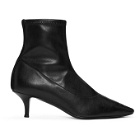 Giuseppe Zanotti Black Stretch Ankle Boots