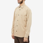 NN07 Men's Freddy Twill Patch Pocket Shirt in Light Khaki