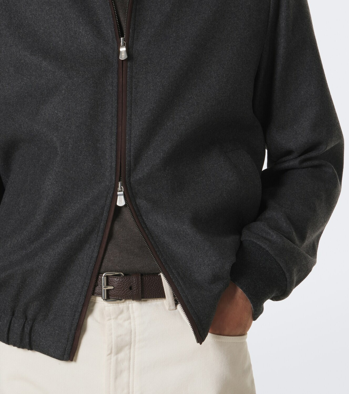 Fedeli Cashmere blouson jacket