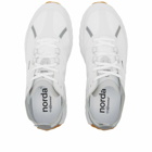 Norda Men's 001 Sneakers in White/Gum