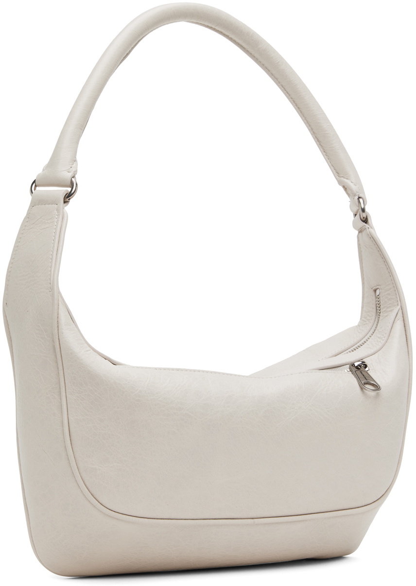 Balenciaga White Medium Raver Bag Balenciaga