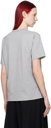 Comme des Garçons Homme Plus Gray Printed T-Shirt