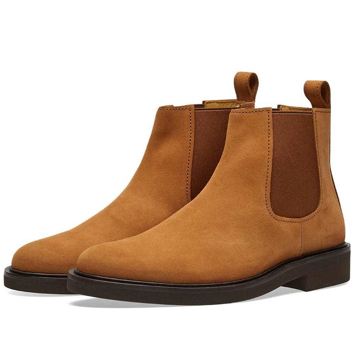 Photo: A.P.C. Simeon Suede Chelsea Boot