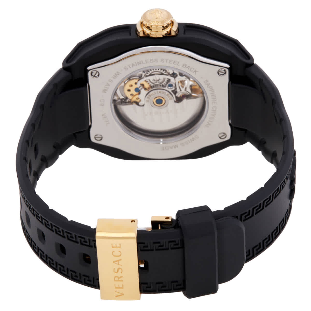 【23AW NEW】VERSACE_men / V-Legend スケルトン ウォッチ 23AW NEW】VERSACE_men / V-Legend スケルトン ウォッチ