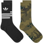 Adidas Crew Sock - 2 Pack