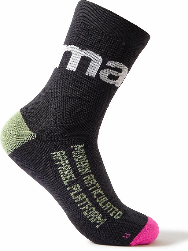 Photo: MAAP - Training Colour-Block Stretch-Knit Socks - Black