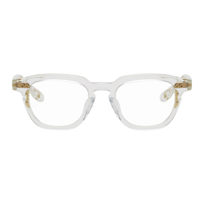 Photo: Dita Transparent and Gold Lineus Glasses