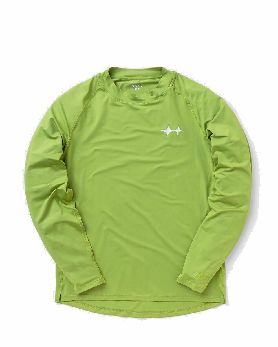 Photo: Bstn Brand Training Compression Longsleeve Green - Mens - Longsleeves