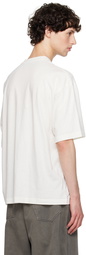 Acne Studios White Printed T-Shirt