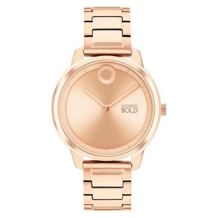 Photo: Movado Trend Element Quartz Rose Gold Dial Ladies Watch 3600979