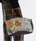 Dries Van Noten Embellished bowling bag