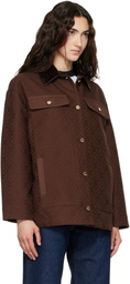 Casablanca Brown Workwear Jacket