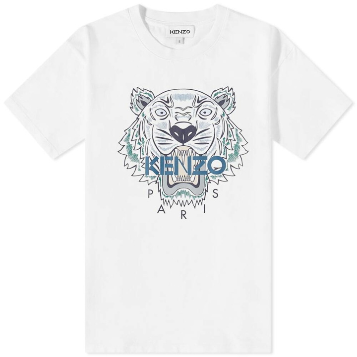 Photo: Kenzo Men's Tiger T-Shirt in White