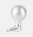 Natalia Criado Silver-plated metal paperweight