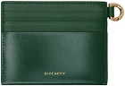 Givenchy Green 4G Card Holder