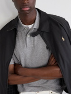 Polo Ralph Lauren - Logo-Embroidered Cotton-Piqué Polo Shirt - Gray