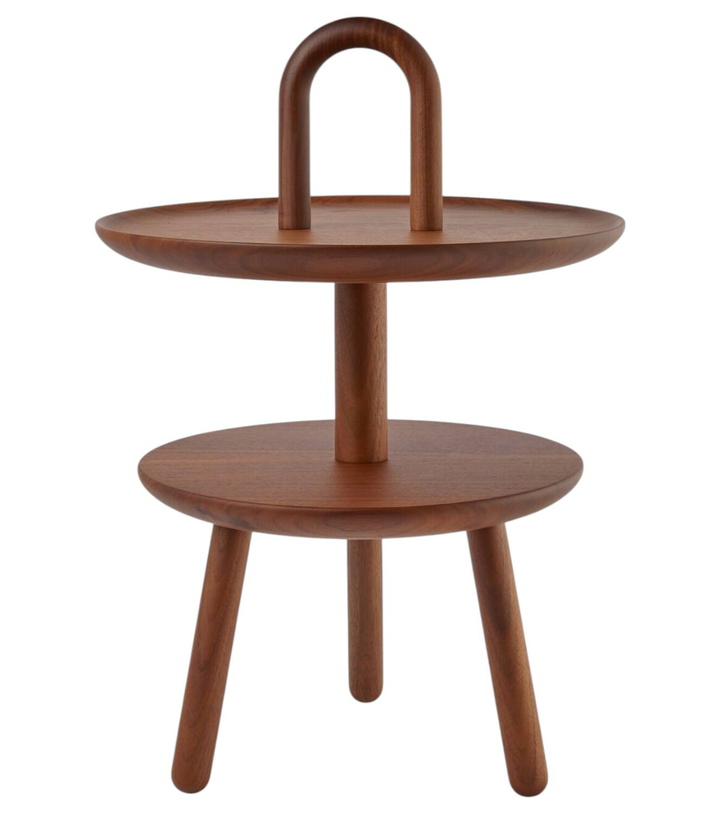 Photo: Cassina Réaction Poétique walnut side table by Jaime Hayon