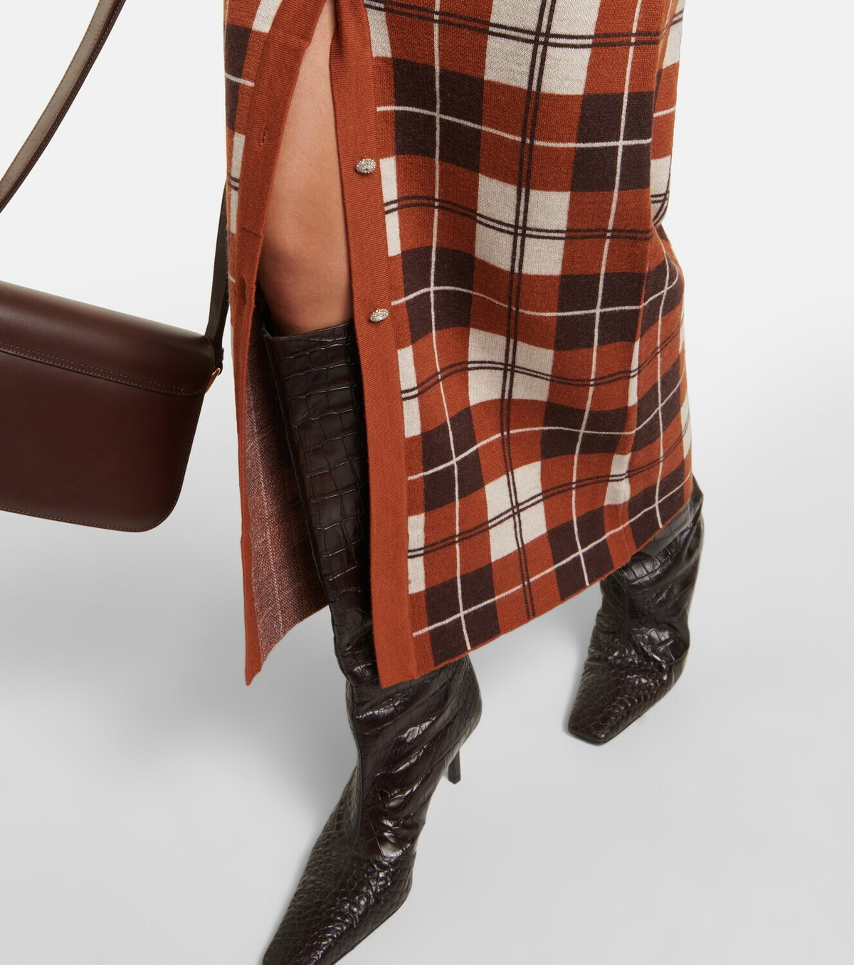 Dodo Bar Or Ravid jacquard wool midi dress
