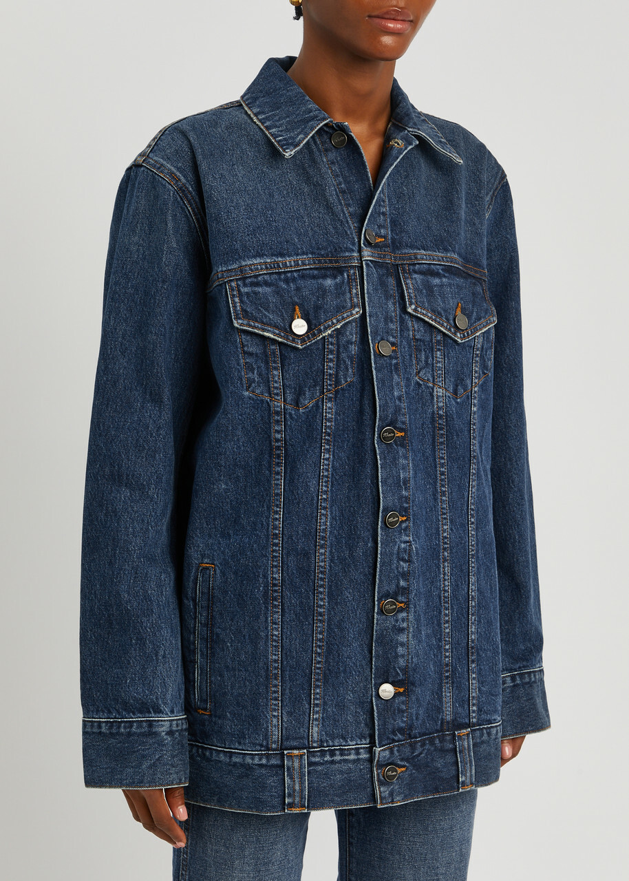 Khaite Ross Oversized Denim Jacket