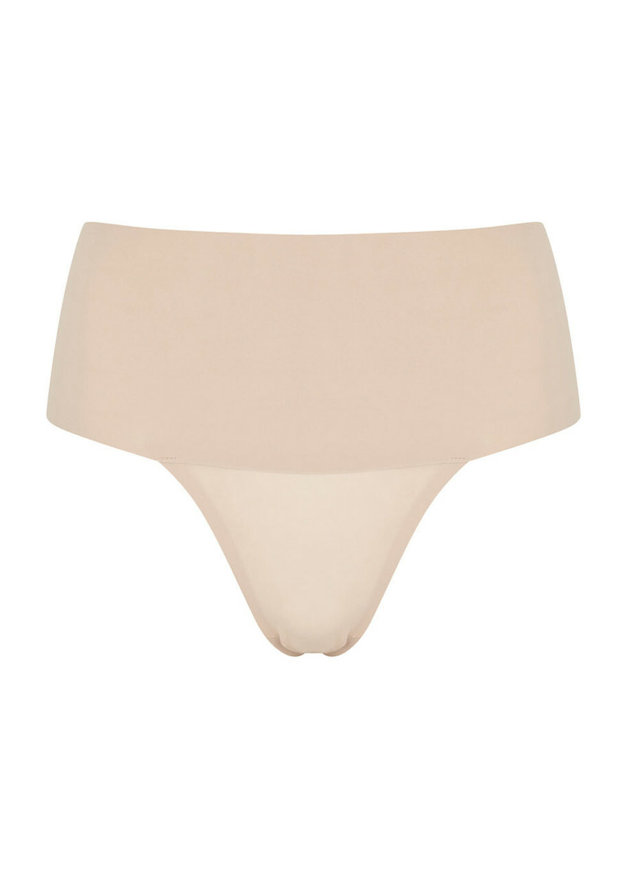 Spanx Undie-tectable Seamless Thong Beige