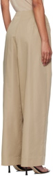 GIA STUDIOS Beige Catalina Trousers