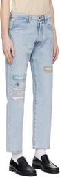Levi's Blue Skateboarding 501 Original Fit Jeans