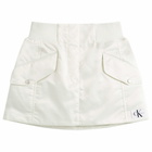 Calvin Klein Women's Bomber Jacket Mini Skirt in Icicle