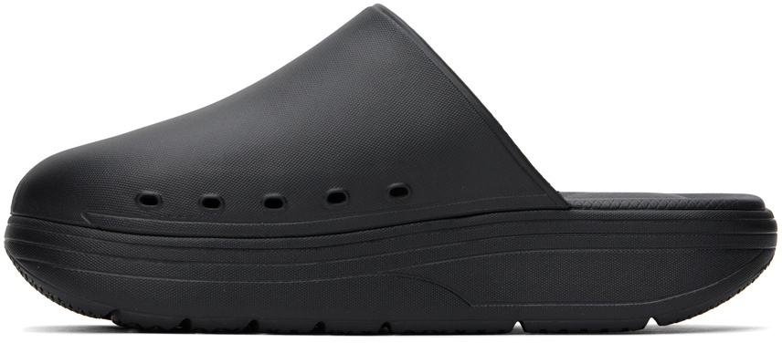 Suicoke Black Polk Slippers
