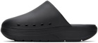 Suicoke Black Polk Slippers