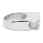 Dheygere Silver Canister Ring