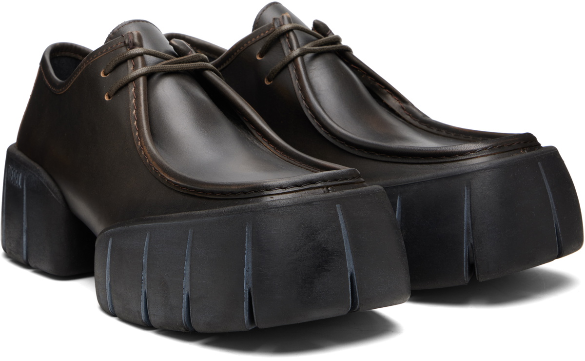 Diesel Brown D-tex Wb Derbys