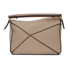 Loewe Taupe Mini Puzzle Bag