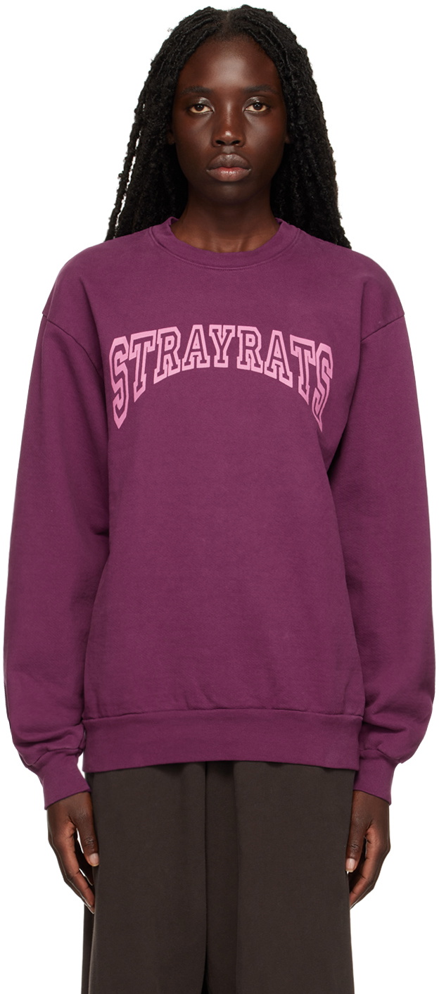 Photo: Stray Rats Purple Arch Sweatshirt
