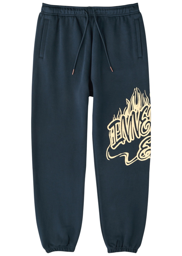 Photo: Honor The Gift Entertainment Printed Cotton Sweatpants Blue
