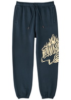 Honor The Gift Entertainment Printed Cotton Sweatpants Blue