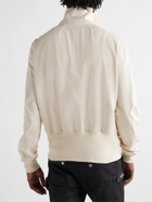Rick Owens - Organic Cotton-Jersey Zip-Up Sweatshirt - Neutrals