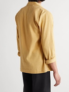 Séfr - Sense Textured Cotton-Blend Shirt - Yellow