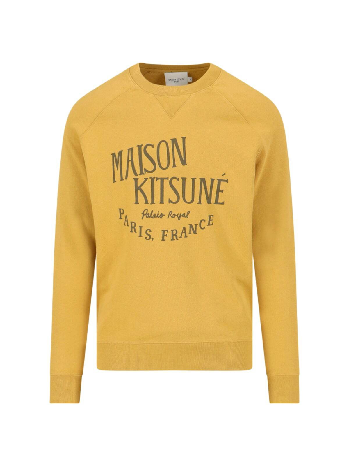 Maison Kitsune Brown Puma Edition Logo Sweatshirt Maison Kitsune