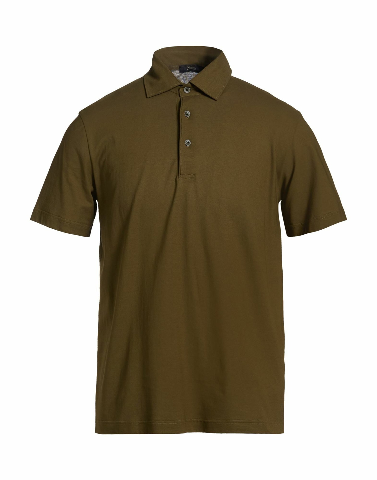 Herno Mens Polo shirt Military in Green