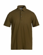 Herno Mens Polo shirt Military in Green