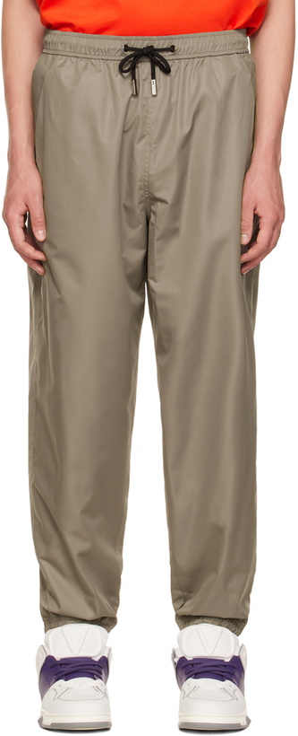 Photo: Wooyoungmi Khaki Drawstring Lounge Pants