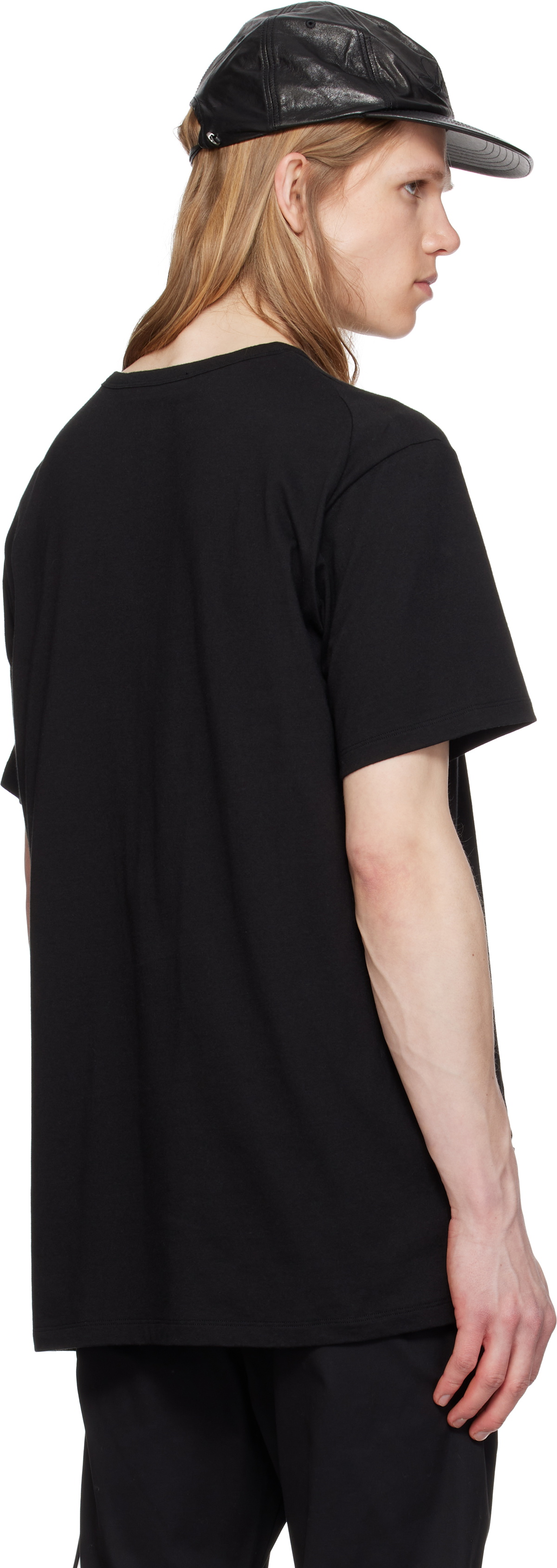 POST ARCHIVE FACTION (PAF) Black 8.0 Center T-shirt