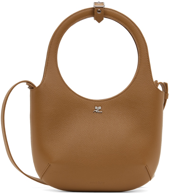Photo: Courrèges Brown Holy Grained Leather Bag