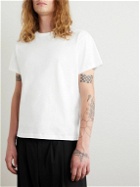 SECOND / LAYER - Cotton-Jersey T-Shirt - White