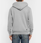 Moncler Genius - 7 Moncler Fragment Appliquéd Mélange Loopback Cotton-Jersey Zip-Up Hoodie - Men - Gray