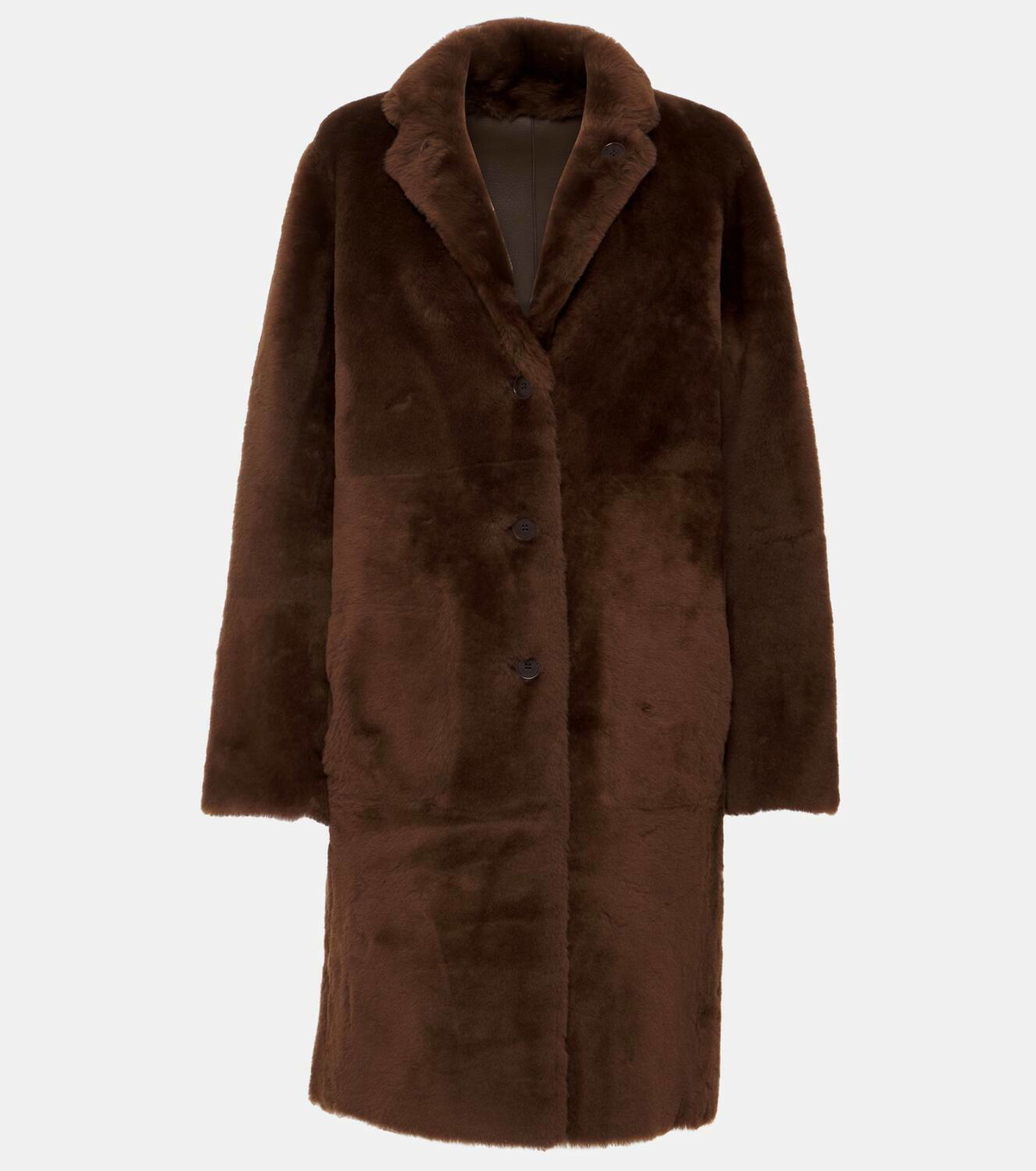 Joseph Britanny reversible shearling-lined leather coat Joseph