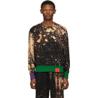 S.R. STUDIO. LA. CA. Black SOTO Bleach Sweatshirt