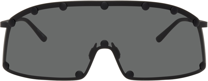Photo: Rick Owens Black Temple Shielding Sunglasses