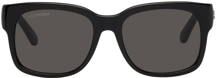 Photo: Balenciaga Black Square Sunglasses