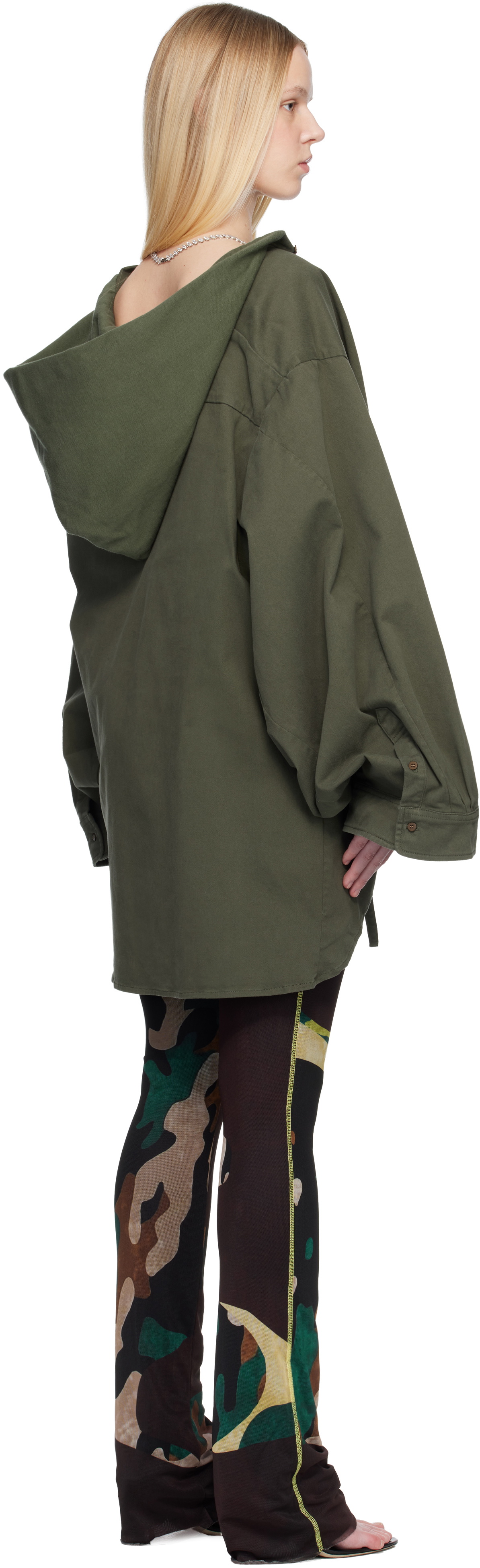 Ottolinger Khaki Liberated Double Overshirt